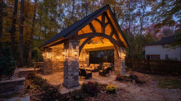 Shed Roof with Gables